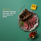 Predictive Thermometer with WiFi Giant Grill Gauge