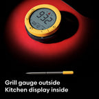 Predictive Thermometer with WiFi Giant Grill Gauge - - - 